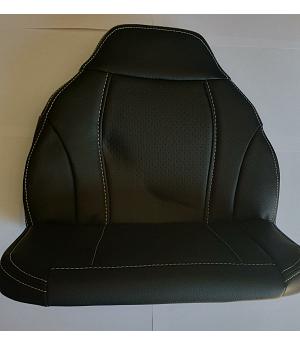 VENTA ASIENTO DE POLIPIEL PARA COCHE ELÉCTRICO INFANTIL BMW X6M 1 PLAZA 12V - INDALPZ00819